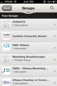 Overview of LinkedIn Groups